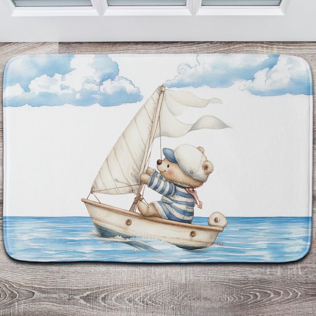 Sailor Teddy Bear Bath Mat (Creator Uploaded)