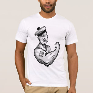 SAILOR WITH ANCHOR TATTOO T-Shirt