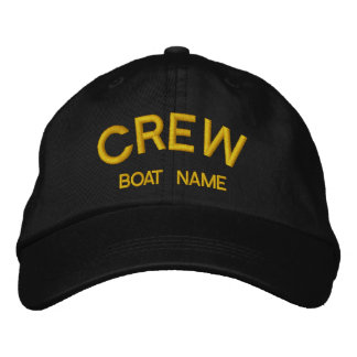 Sailors CREW & BOAT NAME Hat