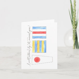 Sailor's Encouragement/Sympathy Card
