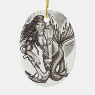 Sailor's Fantasy Ceramic Ornament
