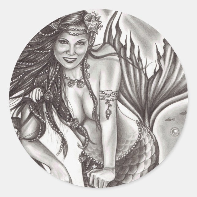 Sailor's Fantasy Classic Round Sticker (Front)