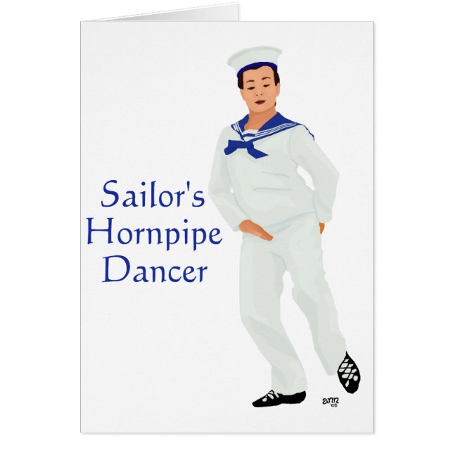 Sailors Hornpipe Highland Dancer (Front)
