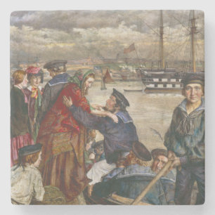 Sailors' Sweethearts and Wives (by John Lee) Stone Coaster