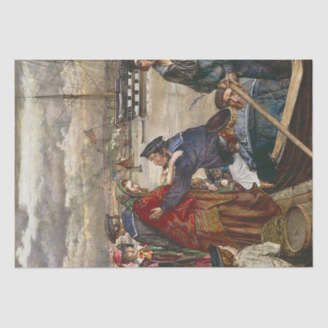  Sailors' Sweethearts and Wives (by John Lee) Tissue Paper (Front)