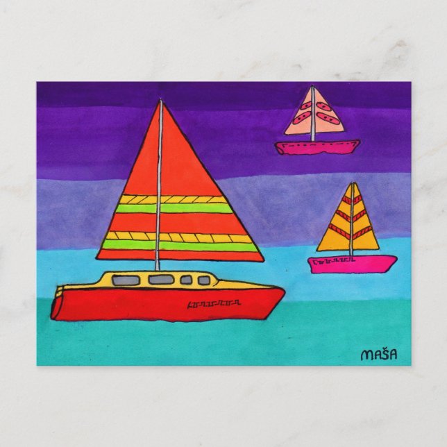 Sails Manager Postcard (Front)