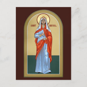Saint Abigail Prayer Card