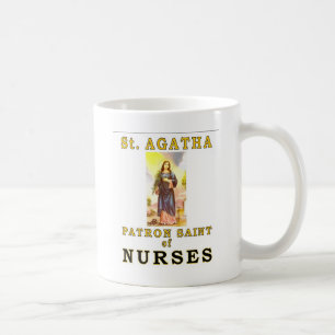 SAINT AGATHA COFFEE MUG