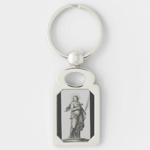 Saint Agatha of Sicily Key Ring