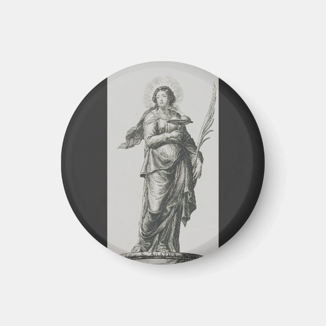 Saint Agatha of Sicily Magnet (Front)