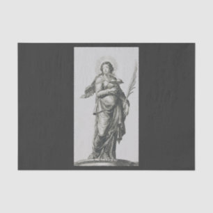 Saint Agatha of Sicily Tissue Paper