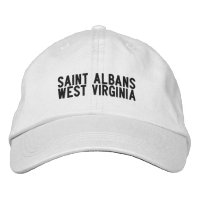 Saint Albans West Virginia Hat