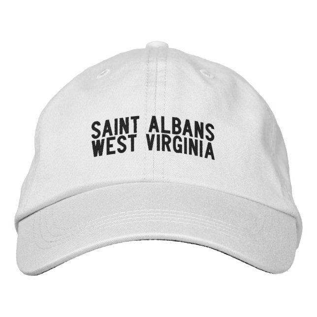 Saint Albans West Virginia Hat (Front)