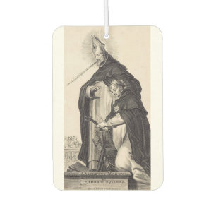 Saint Albert the Great and saint Thomas Aquinas Car Air Freshener