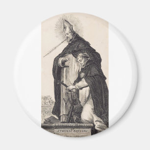 Saint Albert the Great and saint Thomas Aquinas Magnet