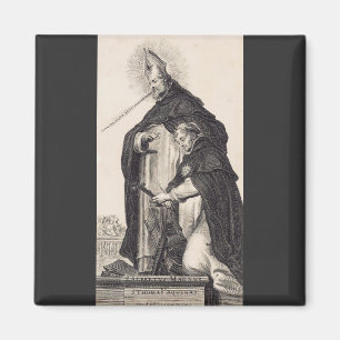 Saint Albert the Great and saint Thomas Aquinas Magnet