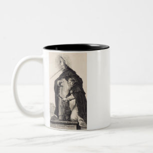 Saint Albert the Great and saint Thomas Aquinas Two-Tone Coffee Mug
