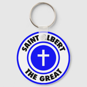 Saint Albert the Great Key Ring