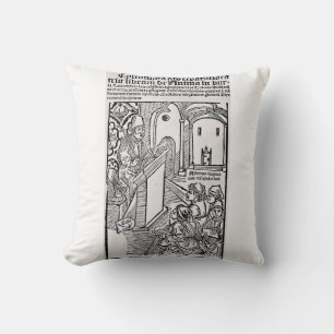 Saint Albertus Magnus Doctor of the Church Cushion