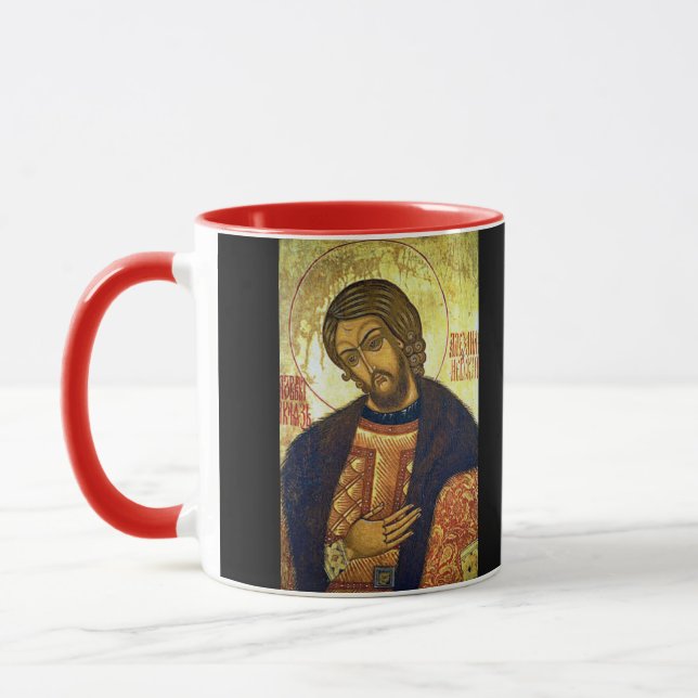 Saint Alexander Nevsky* Portrait Mug (Left)