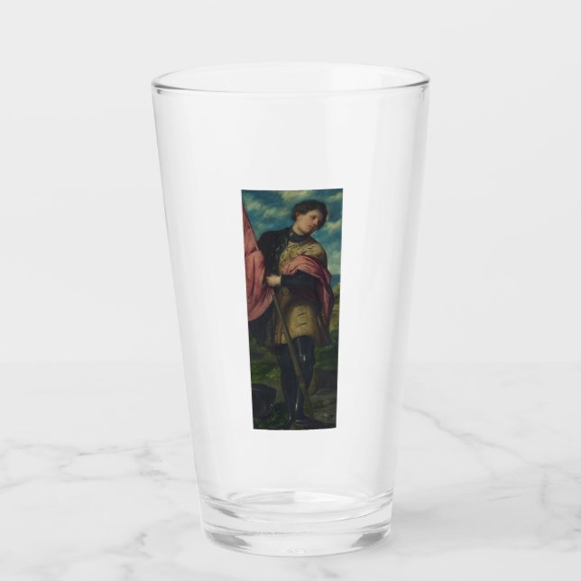 Saint Alexander of Rome soldier Glass (Front)