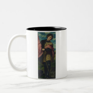 Saint Alexander of Rome soldier Two-Tone Coffee Mug