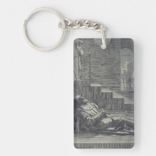 Saint Alexius of Rome Key Ring