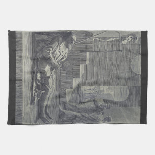Saint Alexius of Rome Tea Towel
