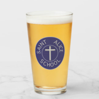 Saint Alice School Traditional Patch  Glass