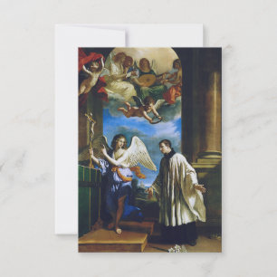 Saint Aloysius Gonzaga Angelic Youth Holy Card
