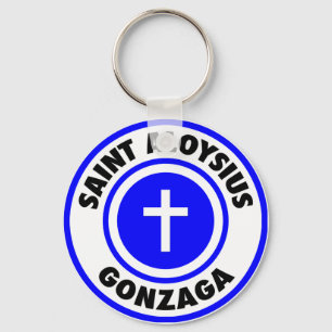 Saint Aloysius Gonzaga Key Ring