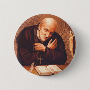 Saint Alphonsus Liguori 6 Cm Round Badge
