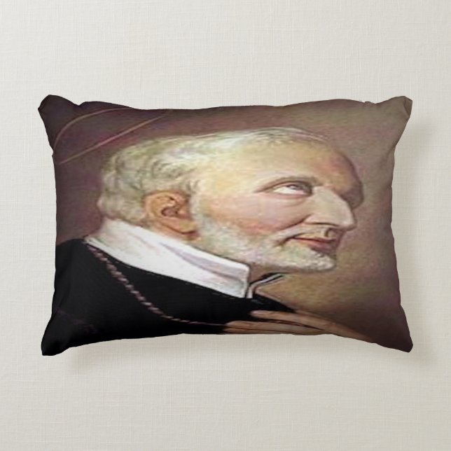 Saint Alphonsus Liguori Decorative Cushion (Front)