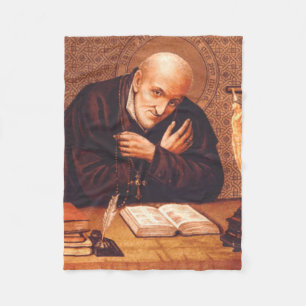 Saint Alphonsus Liguori Fleece Blanket