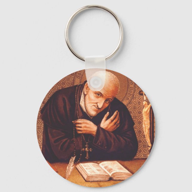 Saint Alphonsus Liguori Key Ring (Front)