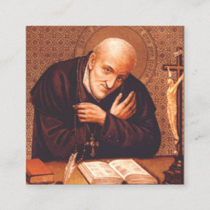 Saint Alphonsus Liguori Square Business Card