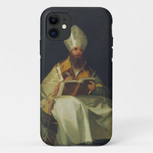 Saint Ambrose by Francisco de Goya iPhone 11 Case