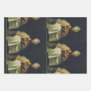 Saint Ambrose by Francisco de Goya Wrapping Paper Sheet