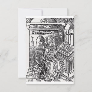 Saint Ambrose of Milan Thank You Card