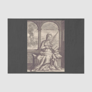 Saint Anastasia Christian saint and martyr Tissue Paper