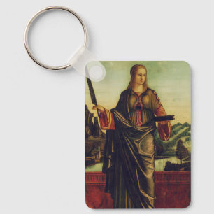Saint Anastasia of Rome Key Ring