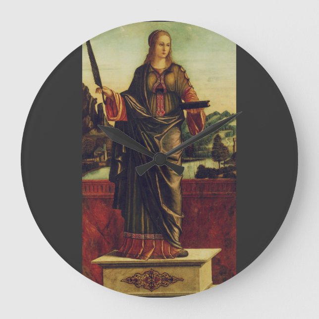 Saint Anastasia of Rome Large Clock (Front)