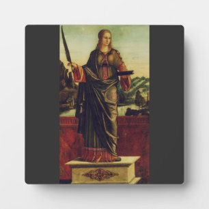 Saint Anastasia of Rome Plaque