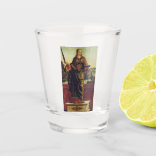 Saint Anastasia of Rome Shot Glass