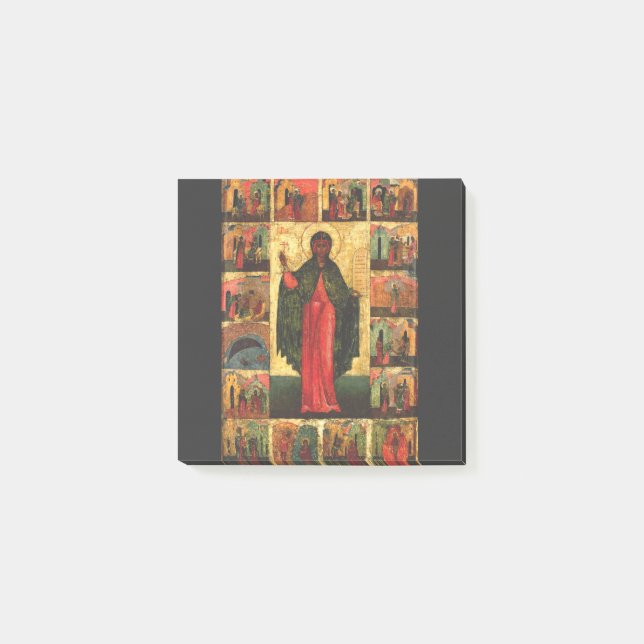 Saint Anastasia the Deliverer Byzantine Art Post-it Notes (Front)