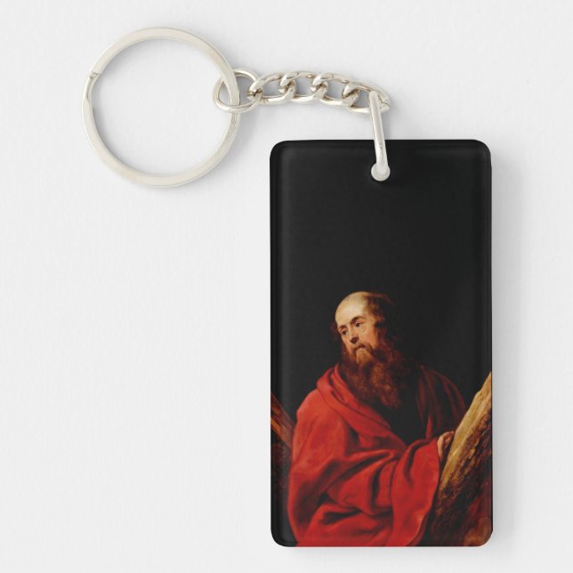 Saint Andrew by Peter Paul Rubens Key Ring (Front)