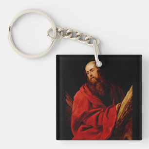 Saint Andrew by Peter Paul Rubens Key Ring