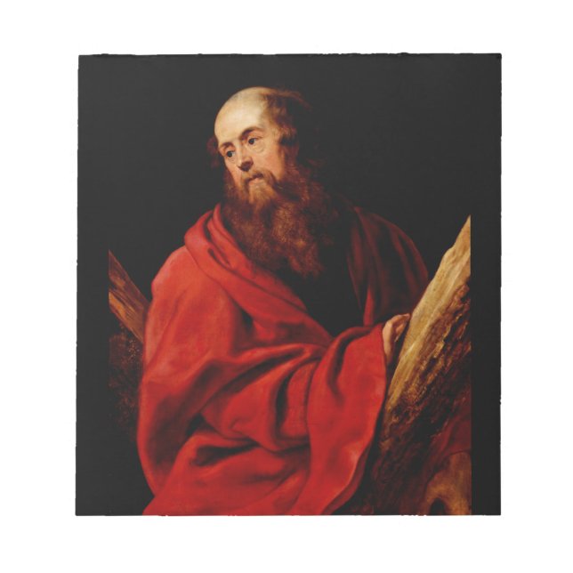Saint Andrew by Peter Paul Rubens Notepad (Front)