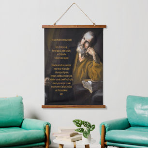 Saint Andrew Christmas Novena Hanging Tapestry