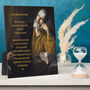 Saint Andrew Christmas Novena Plaque